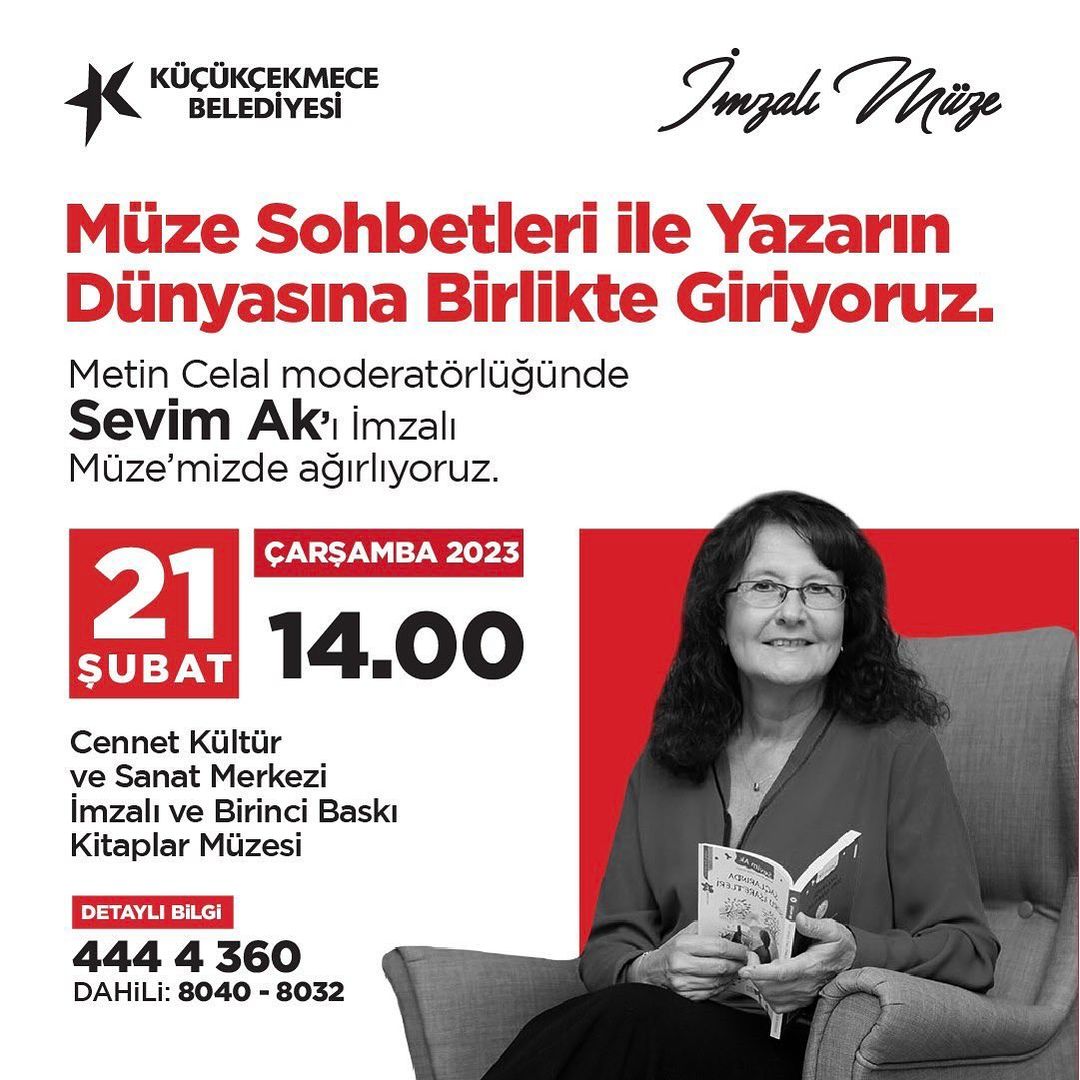 Küçükçekmece Belediyesi - Müze Sohbetleri: Sevim Ak